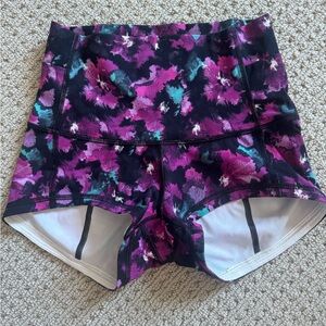 lululemon athletica Purple and Pink Athletic Shorts